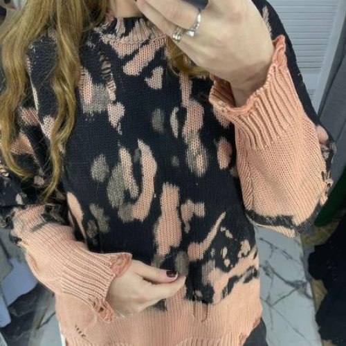 Свитер Karon (one size) 5562 orange (зима) Karon 5562 orange