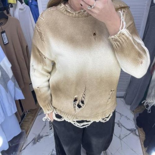 Свитер Karon (one size) 5570 beige (зима) Karon 5570 beige