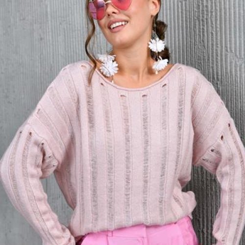 Свитер Karon (one size) 8169 pink (деми) Karon 8169 pink