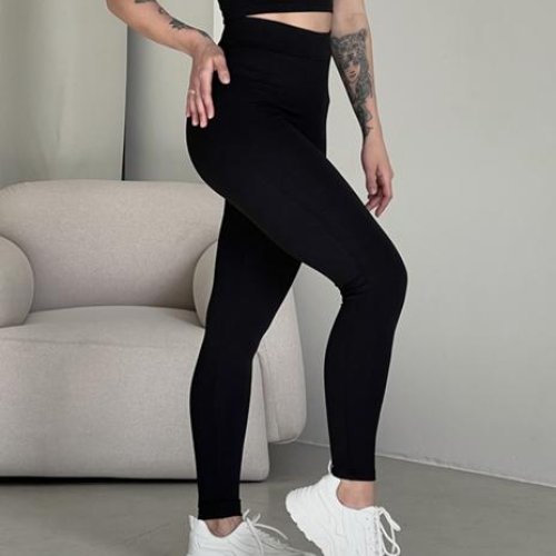 Лосины X-Ray (S-XL) 2008-1 black (зима) X-Ray 2008-1 black