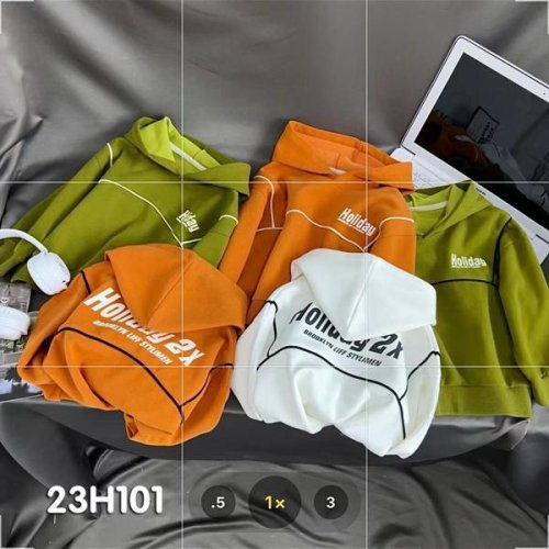 Худи Фунтик (1-5) 23H101 orange (деми) Фунтик 23H101 orange