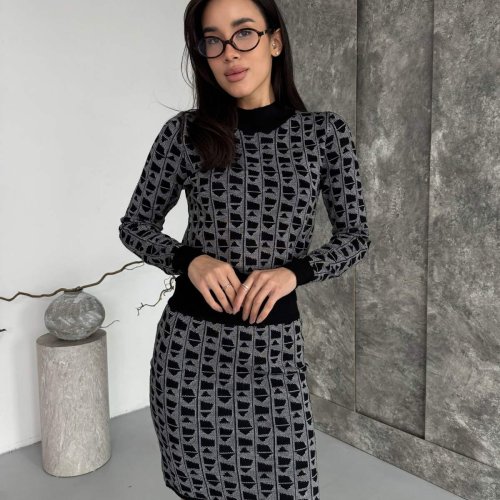 Костюм Arina (42-46) 5341 black (деми) Arina 5341 black