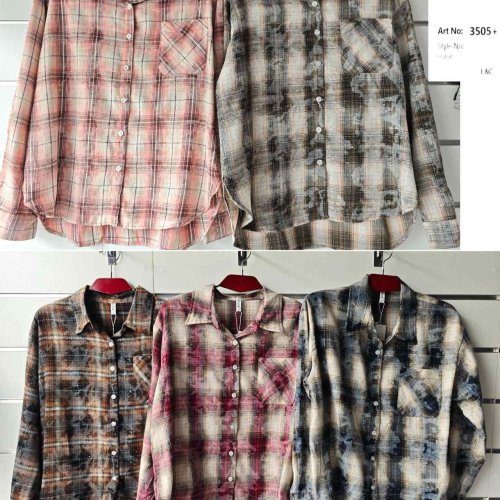 Рубашка BASE (XL-5XL) 3505+ pink (зима) BASE 3505+ pink