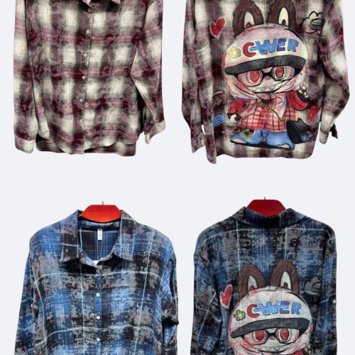 Рубашка BASE (XL-5XL) 735-1 blue (деми) BASE 735-1 blue