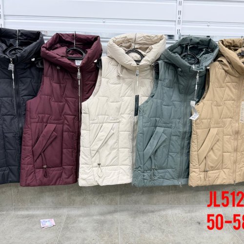 Жилетка Dorimodes (50-58) JL512 d.beige (деми) Dorimodes JL512 d.beige