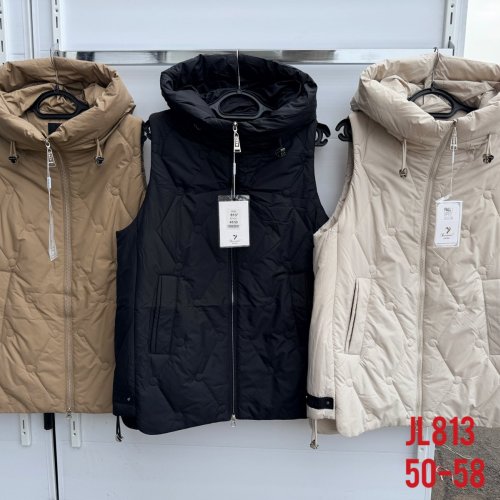 Жилетка Dorimodes (50-58) JL813 brown (деми) Dorimodes JL813 brown