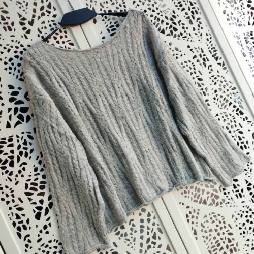 Свитер Lora (one size) LR952 grey (зима) Lora LR952 grey