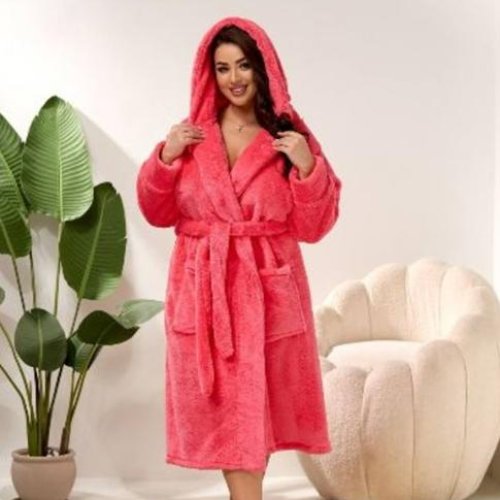 Халат Romeo life (46-58) 1112-5 coral (зима) Romeo life 1112-5 coral