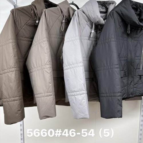 Куртка Jacket (46-54) 5660 l.grey (деми) Jacket 5660 l.grey