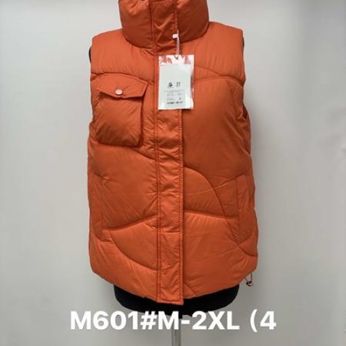Жилетка Jacket (M-2XL) 601 orange (деми) Jacket 601 orange