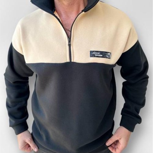 Свитер Safina (46-56) 713 black-beige (зима) Safina 713 black-beige