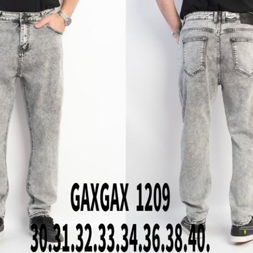 Джинсы Basanjiu (30-40) 1209 grey (деми) Basanjiu 1209 grey