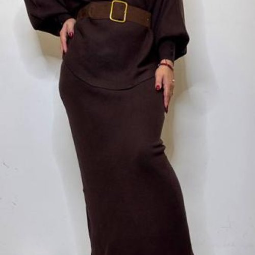 Костюм Kosta (44-48) A0601 d.brown (деми) Kosta A0601 d.brown