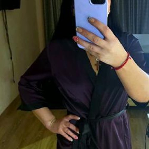 Халат Gull (42-48) M57 violet (деми) Gull M57 violet