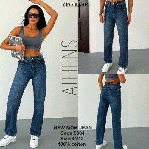 Джинсы Jeans Style (34-42) 5004 blue (деми) Jeans Style 5004 blue