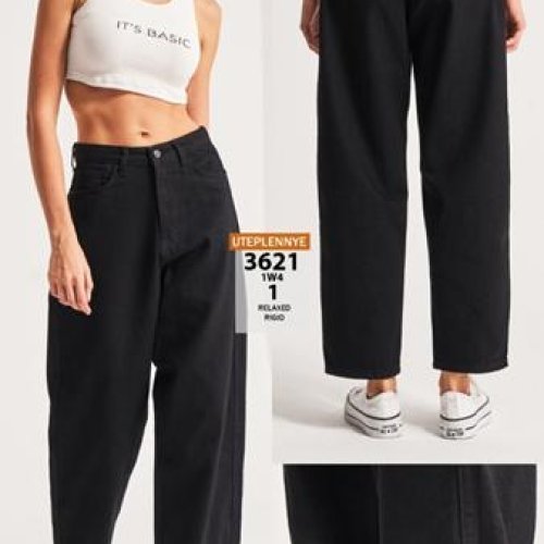 Джинсы Jeans Style (34-42) 3621-1W4-1 black (деми) Jeans Style 3621-1W4-1 black