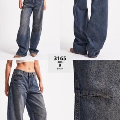Джинсы Jeans Style (34-40) 3164-2W5-8 blue (деми) Jeans Style 3164-2W5-8 blue