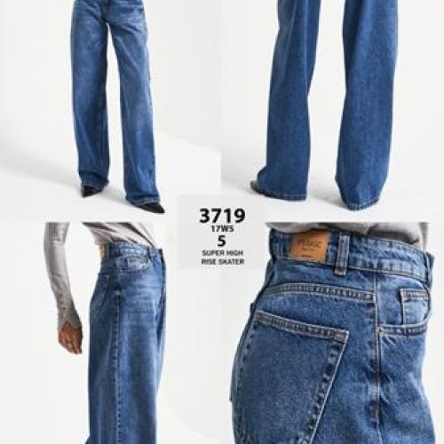Джинсы Jeans Style (34-42) 3719-17W5-5 blue (деми) Jeans Style 3719-17W5-5 blue