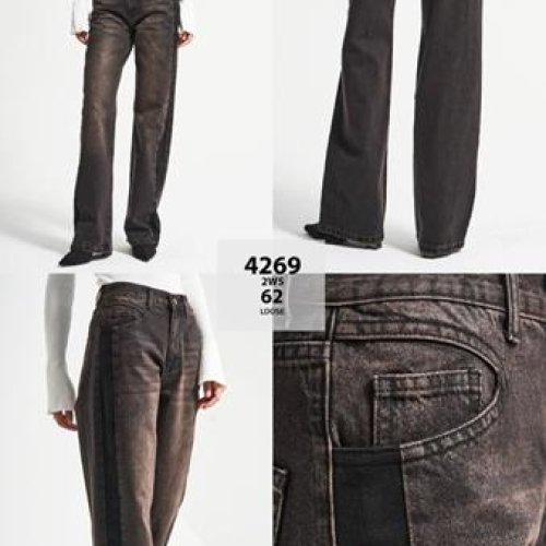 Джинсы Jeans Style (34-42) 4269-2W5-62 brown (деми) Jeans Style 4269-2W5-62 brown
