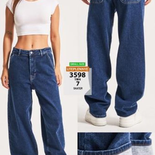 Джинсы Jeans Style (32-36) 3598-1W4-7 blue (деми) Jeans Style 3598-1W4-7 blue