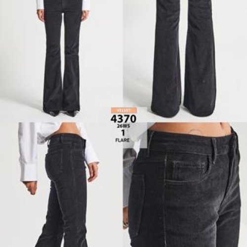 Джинсы Jeans Style (34-42) 4370-26W5-1 black (деми) Jeans Style 4370-26W5-1 black