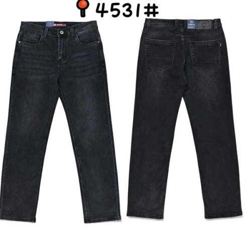 Джинсы God Baron (32-38) 4531 black (деми) God Baron 4531 black