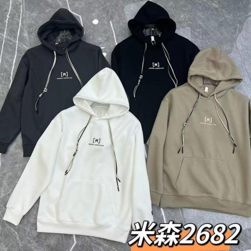 Батник F.T.H (L-4XL) 2682 grey (деми) F.T.H 2682 grey