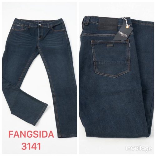 Джинсы Fangsida (36-43) 3141 navy (деми) Fangsida 3141 navy