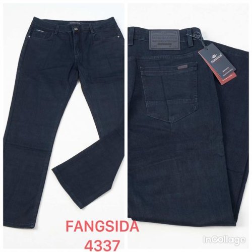 Джинсы Fangsida (32-38) 4337 navy (деми) Fangsida 4337 navy