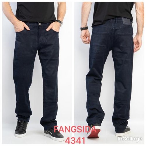 Джинсы Fangsida (32-40) 4341 navy (деми) Fangsida 4341 navy