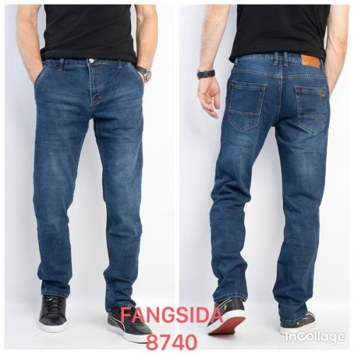 Джинсы Fangsida (29-36) 8740 blue (деми) Fangsida 8740 blue