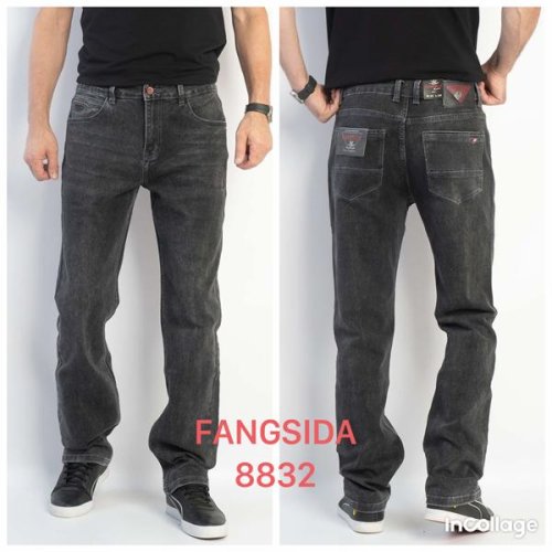 Джинсы Fangsida (31-38) 8832 d.grey (деми) Fangsida 8832 d.grey