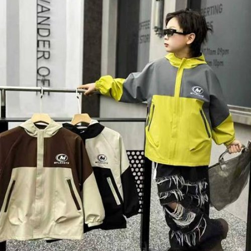 Куртка Flong (7-10) 1113 brown (деми) Flong 1113 brown