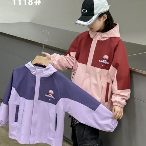 Куртка Flong (7-10) 1118 pink (деми) Flong 1118 pink