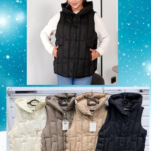 Жилетка Шаолинь (3XL-5XL) 2510 l.beige (деми) Шаолинь 2510 l.beige