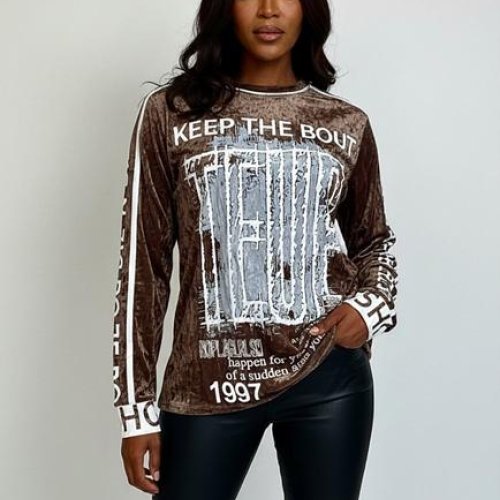 Свитер Lora (44-48) LR990 brown (деми) Lora LR990 brown