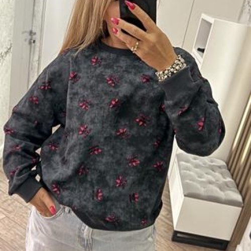 Свитер Lora (one size) LR991 d.grey (деми) Lora LR991 d.grey