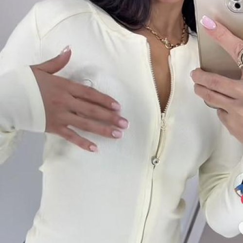 Кофта Lora (42-48) LR998 beige (зима) Lora LR998 beige