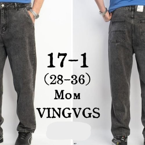 Джинсы Vingvgs (28-36) 17-1 grey (деми) Vingvgs 17-1 grey