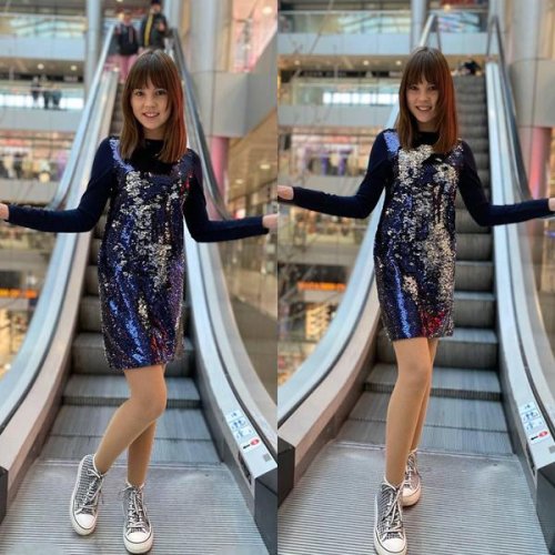 Платье Karolina (34-42) KR419 black (деми) Karolina KR419 black