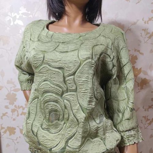 Свитер LIDA (50-60) 7861 green (деми) LIDA 7861 green