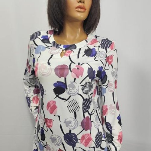 Свитер LIDA (52-62) 7892 white (деми) LIDA 7892 white