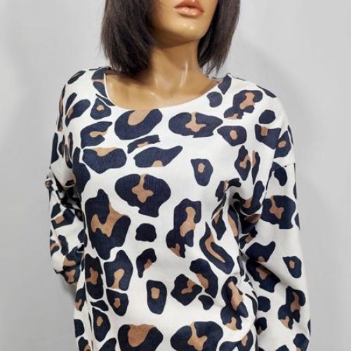 Свитер LIDA (52-62) 8006 white (деми) LIDA 8006 white