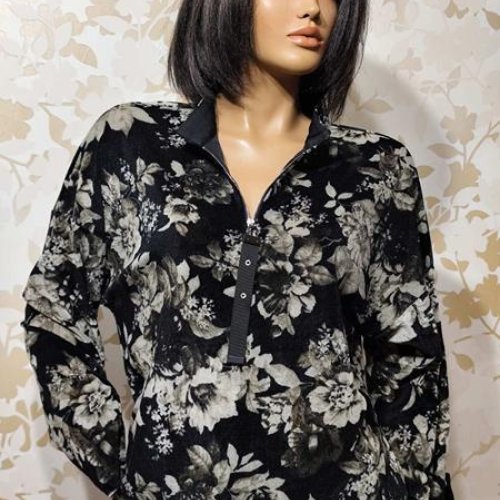 Свитер LIDA (52-62) 8786-15 black (деми) LIDA 8786-15 black