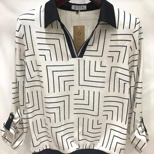 Свитер LIDA (52-62) 8581 white (деми) LIDA 8581 white