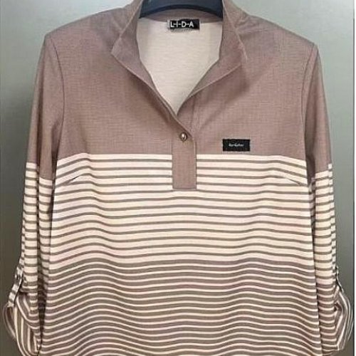 Свитер LIDA (52-62) 0436 brown (деми) LIDA 0436 brown