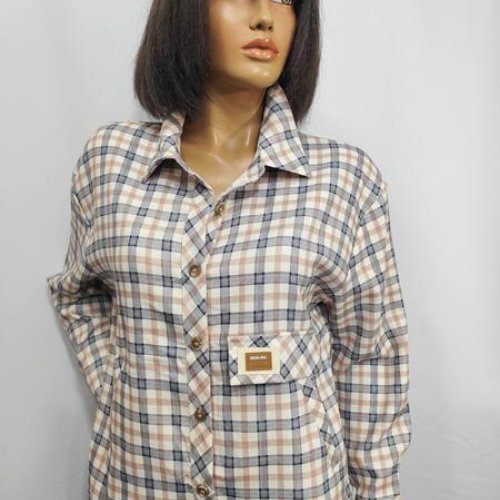 Рубашка LIDA (52-62) 5528 beige (деми) LIDA 5528 beige