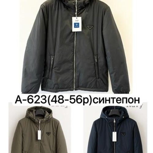 Ветровка LiOpt (48-56) A623 black (деми) LiOpt A623 black