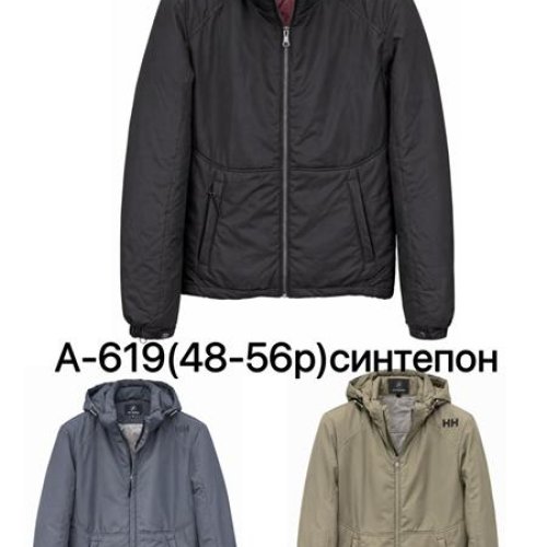 Ветровка LiOpt (48-56) A619 grey (деми) LiOpt A619 grey