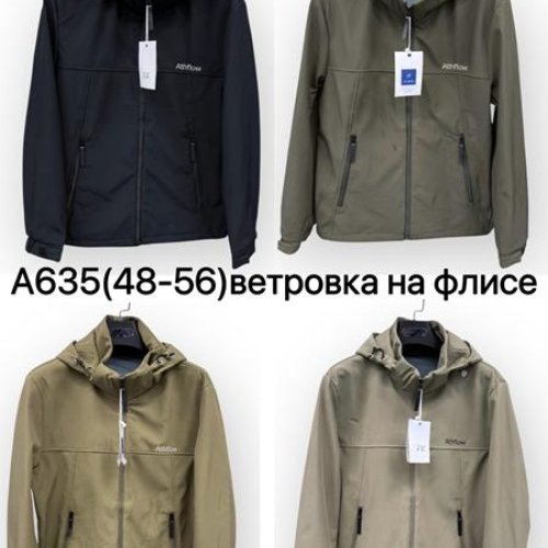 Ветровка LiOpt (48-56) A635 black (деми) LiOpt A635 black